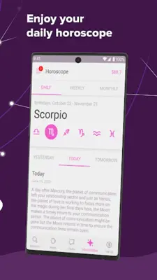 Zodiac Psychics Tarot Reading android App screenshot 9