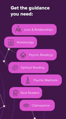 Zodiac Psychics Tarot Reading android App screenshot 12