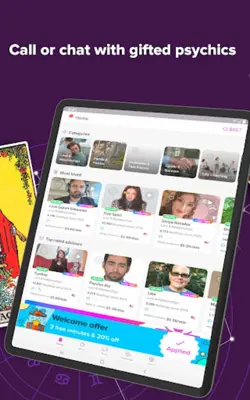 Zodiac Psychics Tarot Reading android App screenshot 6